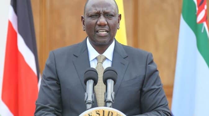President William Ruto. PHOTO/ PCS