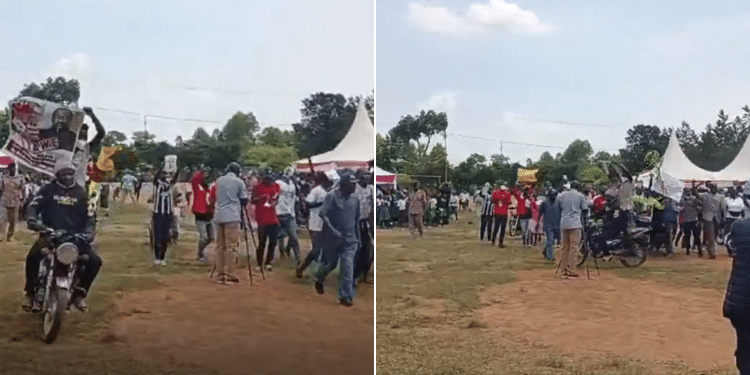 Kakamega Youth Storm Meeting Looking for MP Who Voted YES