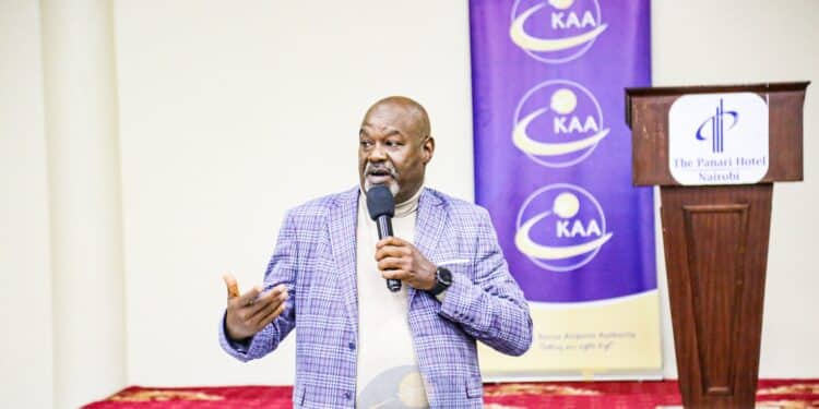Kenya Airports Authority Chairman Hon. Caleb Kositany. PHOTO/ Caleb Kositany KAA
