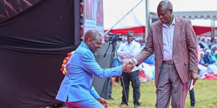 Gachagua and Ruto