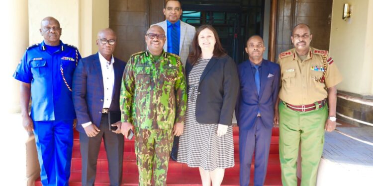Inspector General Of Police Japhet Koome Holds Talks With Haiti Police Delegation Photo/ Nps