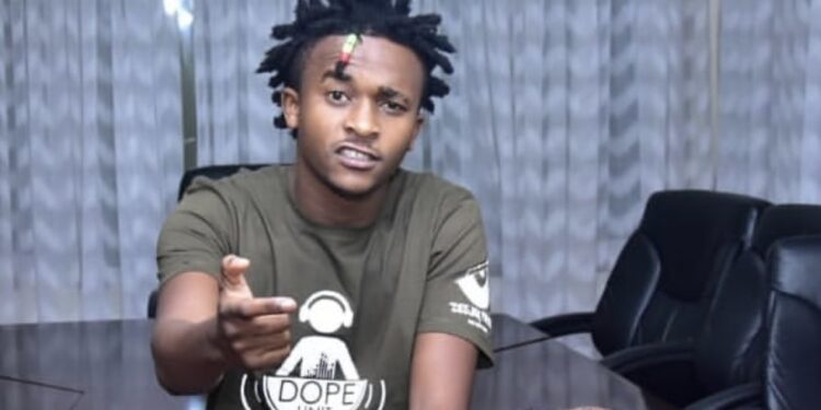 Mugithi artist Peter Mwangi popularly known as Miracle Baby