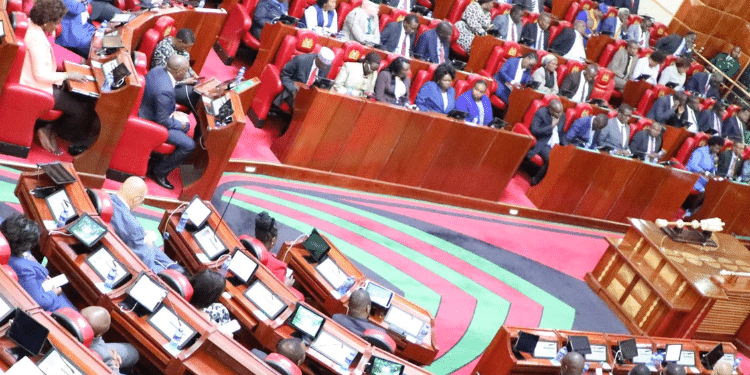 A past session of the National Assembly. photo/courtesy