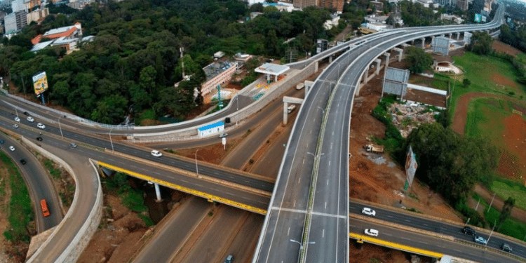 Nairobi Expressway along Waiyaki Way, Westlands. PHOTO/ Courtesy
