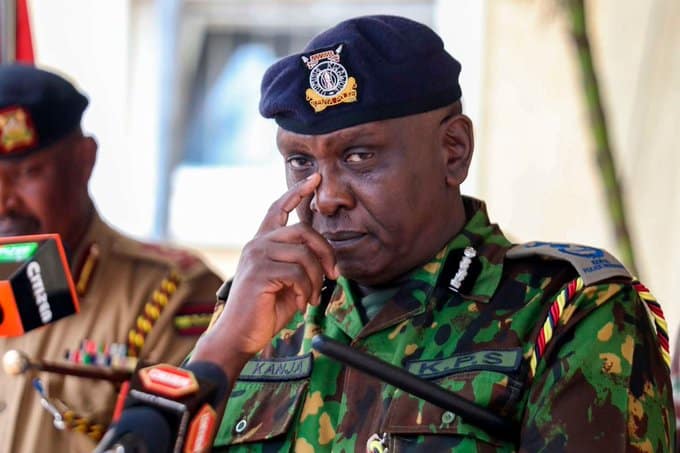 Murder- Police IG Kanja Addresses Alarming Number of Cases