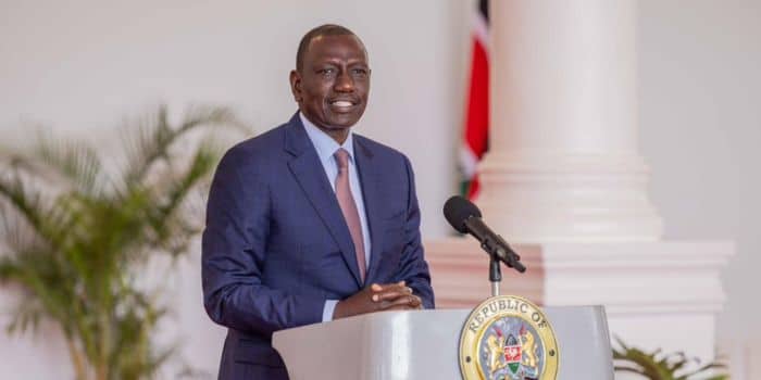 William Ruto. President William Ruto at State House. President William Ruto at State House.