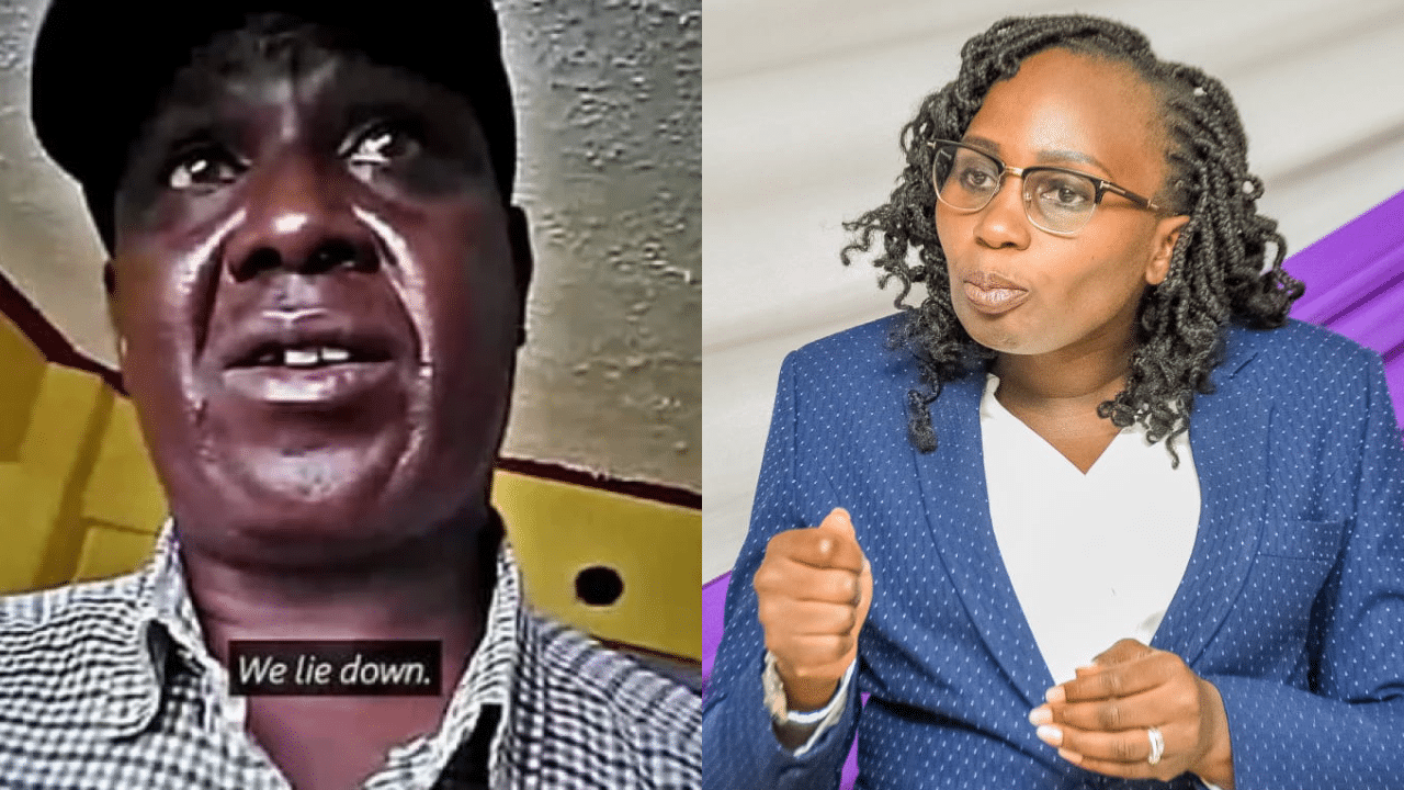 A side-to-side photo of LSK President Faith Odhiambo (right) and Mr. John Chebochok (left). Photo/Courtesy