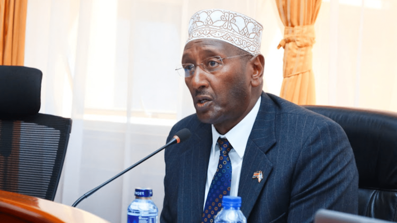 Marsabit Senator Mohammed Chutehas. Photo/Courtesy