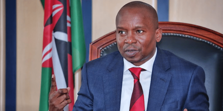 Interior CS Kithure Kindiki. Photo/Courtesy