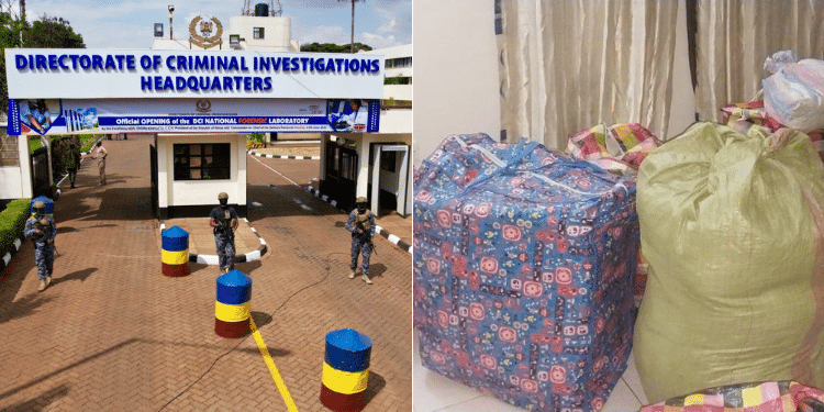 DCI Nabs 4 with Ksh16 Million Worth Bhang in Mombasa