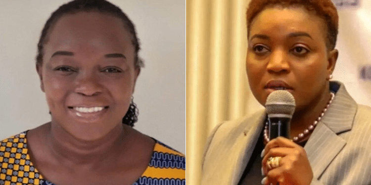 Nominated Health CS Deborah Barasa and Former CS Susan Nakhumicha. PHOTO/ Courtesy