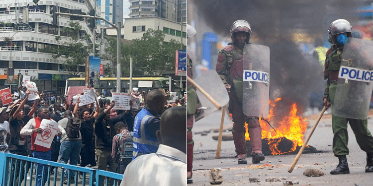 Kenyan Protesters