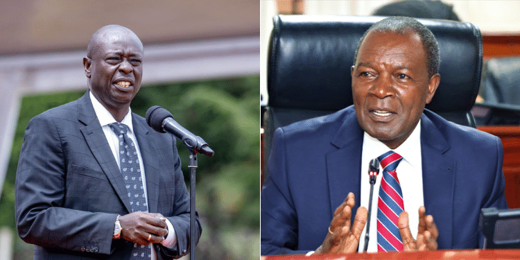 Gachagua speaks on Dismissal of Former CS Njuguna Ndung'u