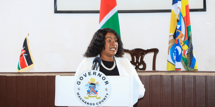 Machakos County Governor Wavinya Ndeti