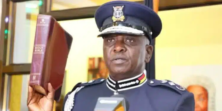 Acting Ig Douglas Kanja. PHOTO/ Courtesy