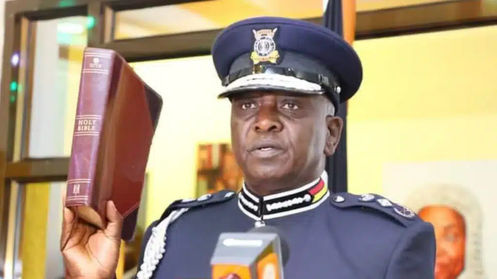 Acting Ig Douglas Kanja. PHOTO/ Courtesy