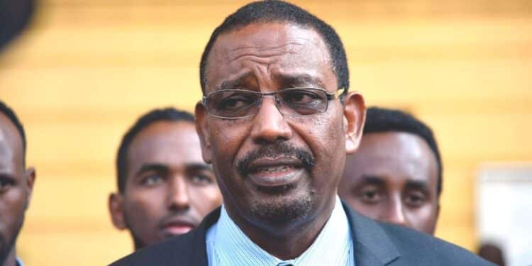 Dadaab Member Of Parliament (Mp) Farah Maalim