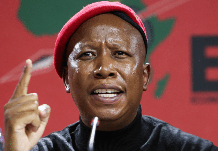 EFF leader Julius Malema. PHOTO/EFF