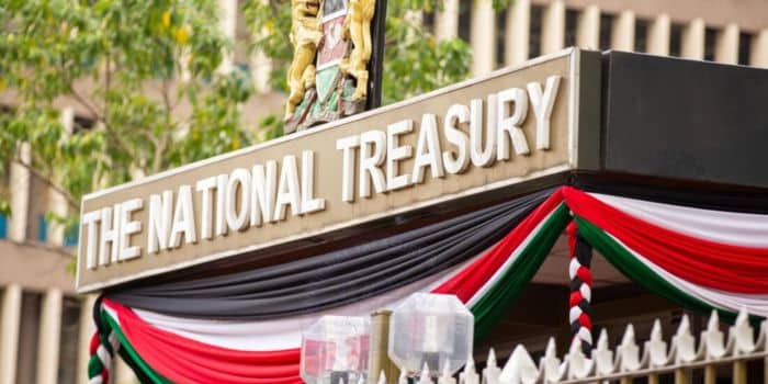Treasury entrance.