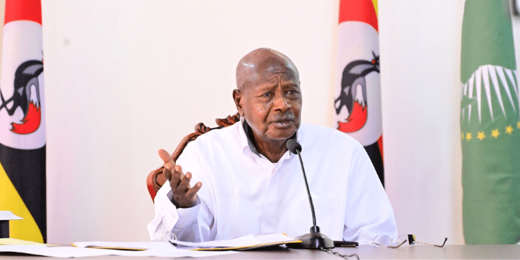 Uganda's President Yoweri Museveni.
