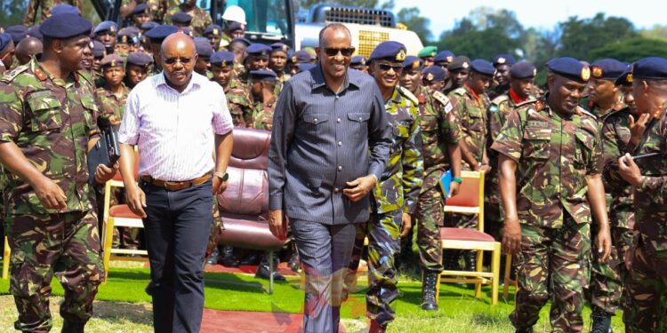 Duale Explains Testicle Tests During KDF Recruitment
