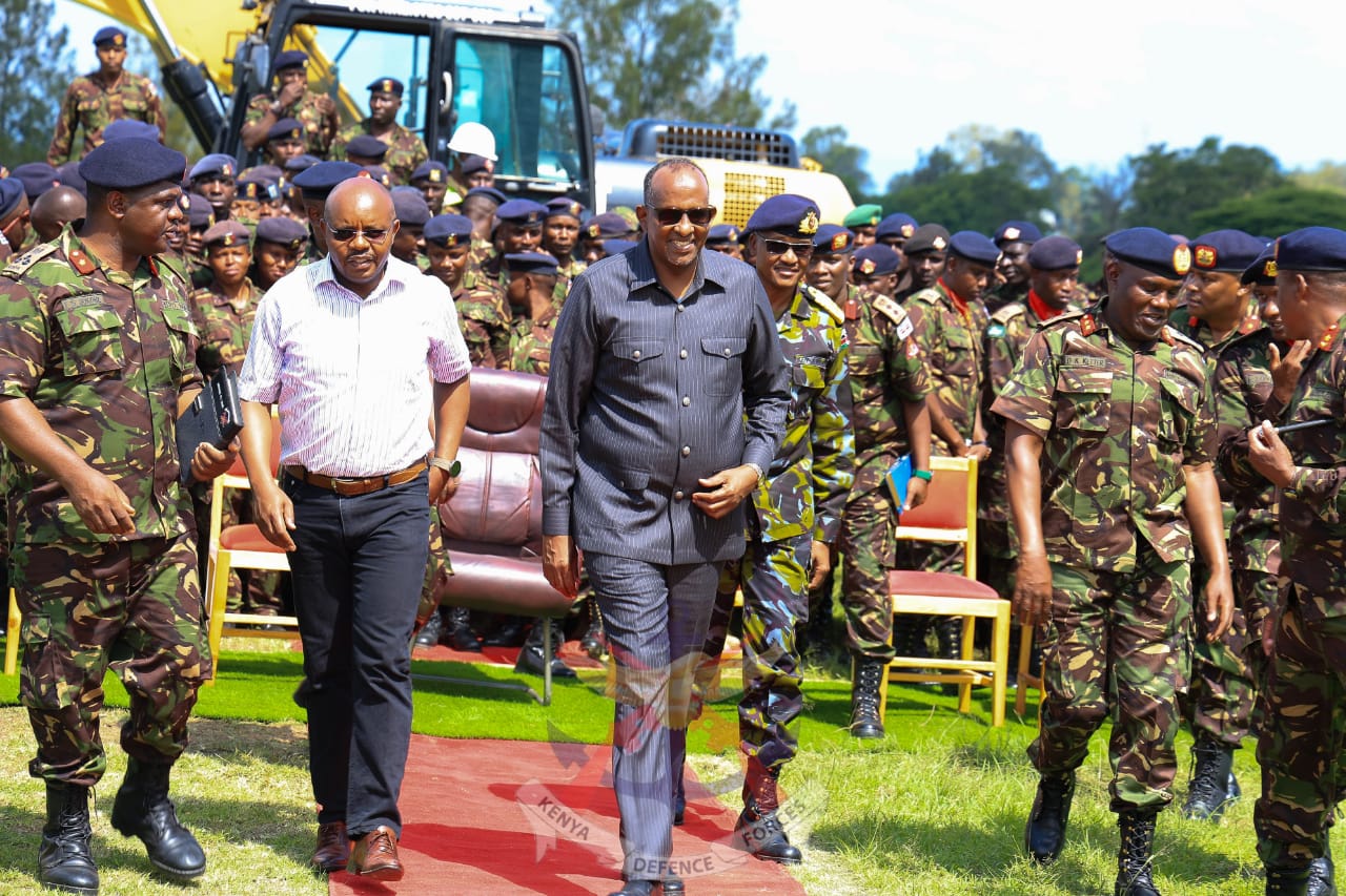 Duale Explains Testicle Tests During KDF Recruitment