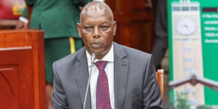 Agriculture CS nominee Dr Andrew Karanja. Photo/ National Assembly