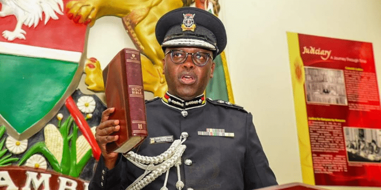 Eliud Lagat is the Deputy inspector General of police in charge of Kenya Police.