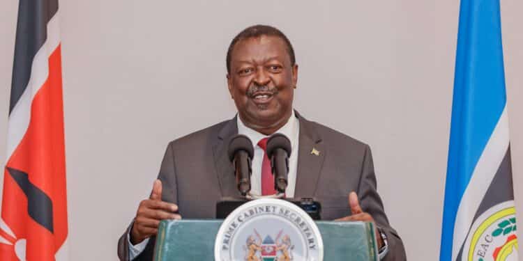 Mudavadi Orders Traffic Crackdown During Festive Season