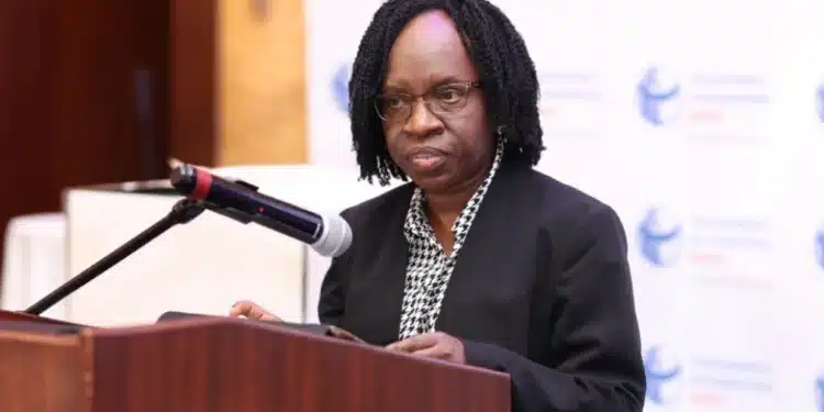 Auditor General Nancy Gathungu during a past function. PHOTO/ Courtesy