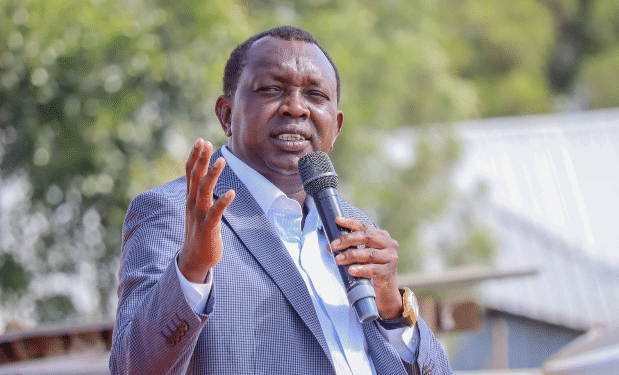 Kapseret MP Oscar Sudi speaks during a previous public address. PHOTO/Courtesy