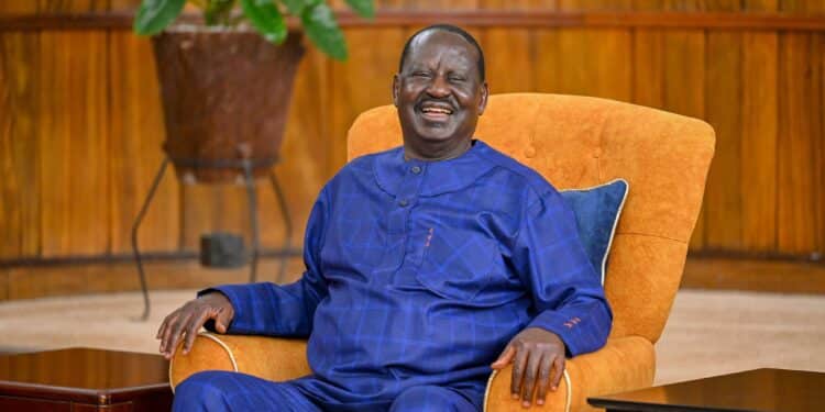 Kenya's former Prime Minister Raila Odinga. PHOTO/Raila .