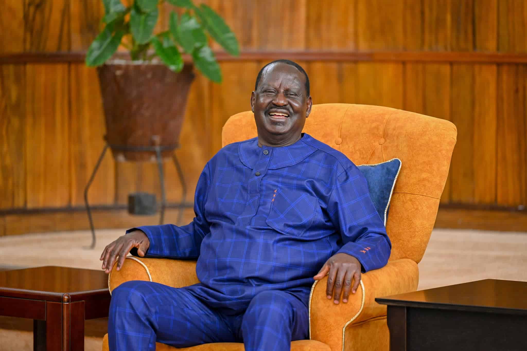 Kenya's former Prime Minister Raila Odinga. PHOTO/Raila .