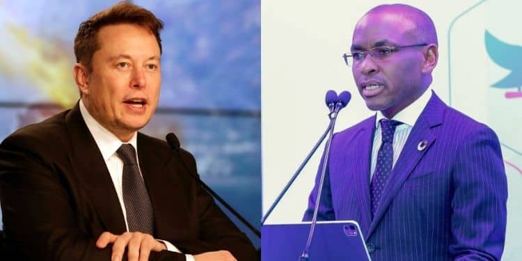 Peter Ndegwa and Elon Musk