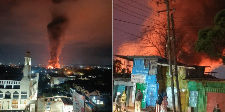 Toi Market: Property Destroyed After Early Morning Fire