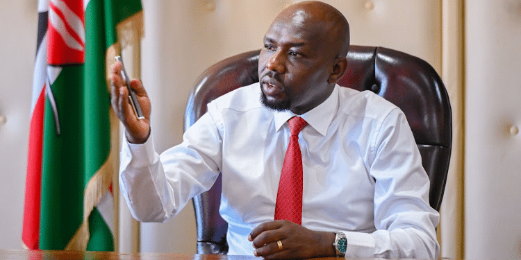 Former transport CS nominee Kipchumba Murkomen. PHOTO/ Courtesy