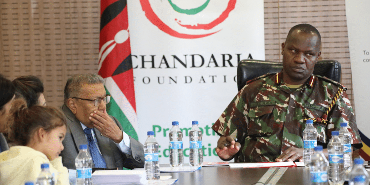 Manu Chandaria Awards Kenyan Police for Their Bravery