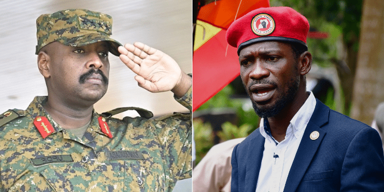 Uganda's opposition leader Bobi Wine as responded to statement made by Gen. Muhoozi Kainerugaba