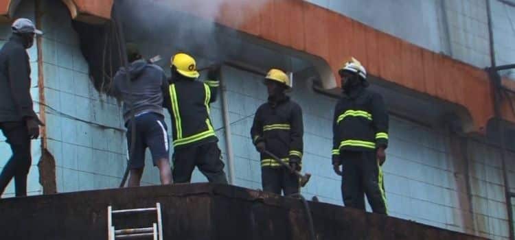 Ruiru Supermarket Engulfed in Flames, Millions in Damages