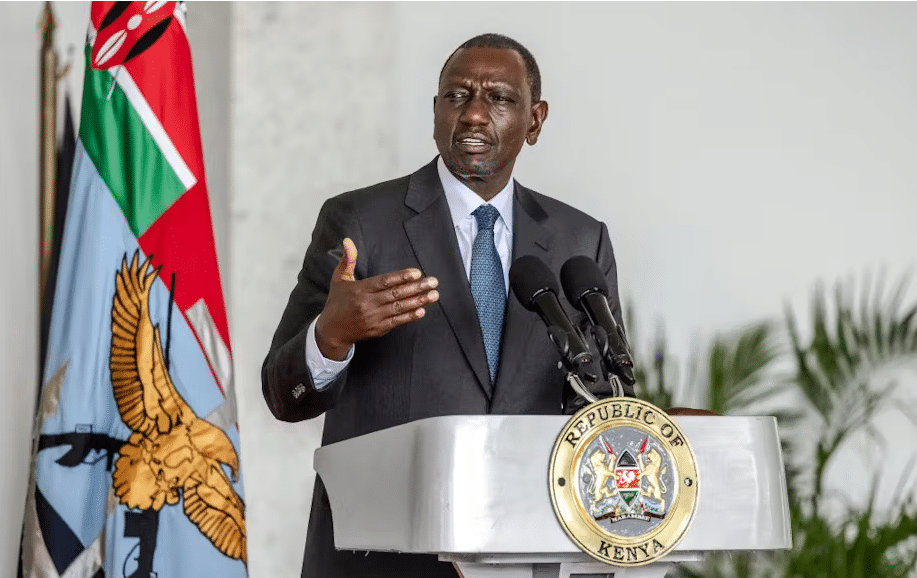 President of Kenya William Ruto at State House, Nairobi. Luis Tato/AFP via Getty Images