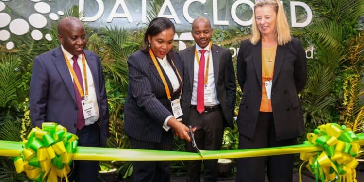 ICT CS Dr. Margaret Ndung'u during the opening of the International Telecoms Week & Datacloud Africa 2024 in Nairobi. PHOTO/Ministry of ICT.