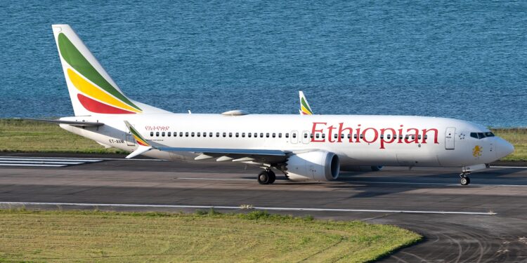 Ethiopian Airlines plane. PHOTO/Ethiopian Airlines