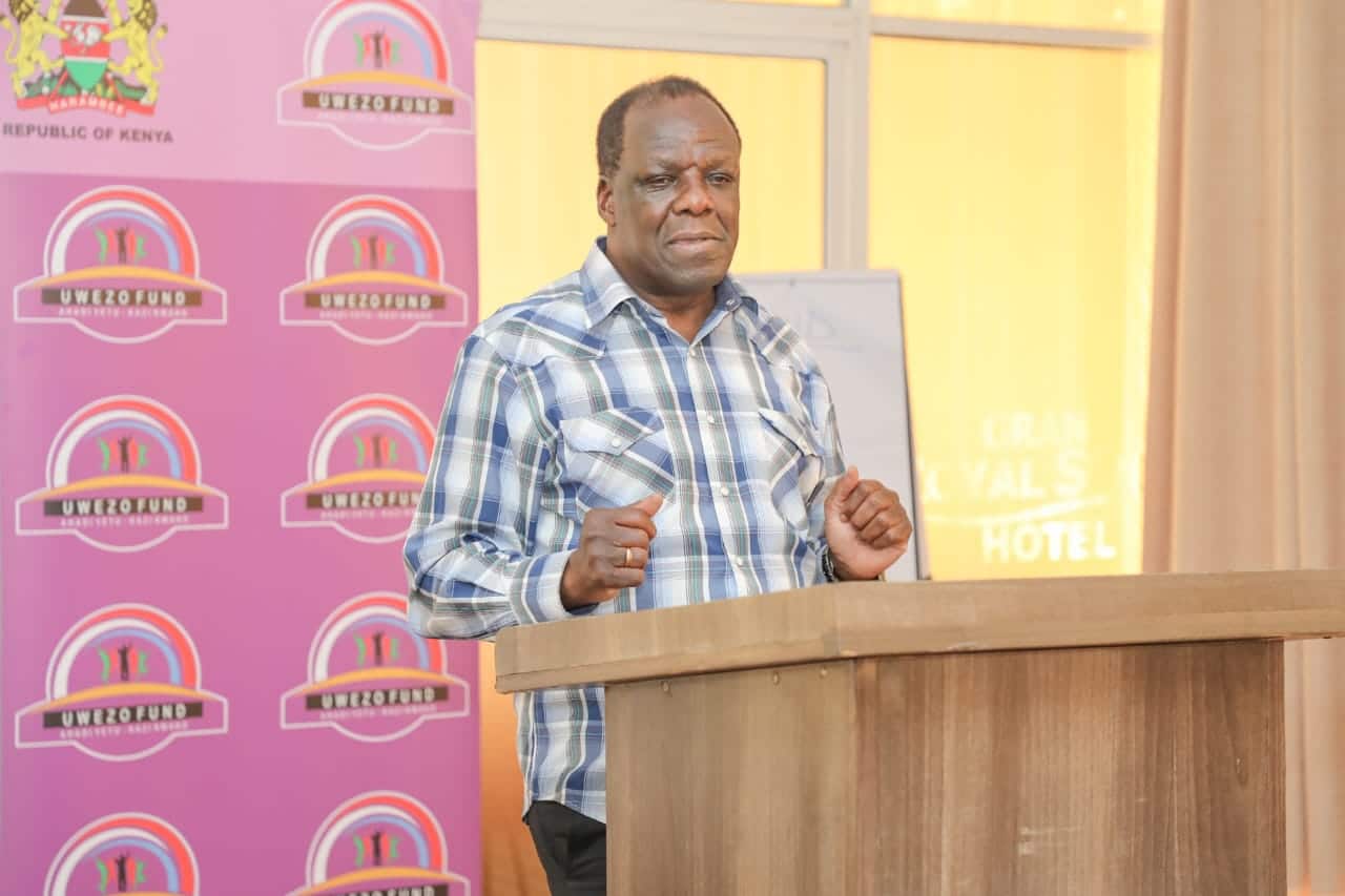 MSMEs CS Wickliffe Oparanya. Photo/ Opranya X