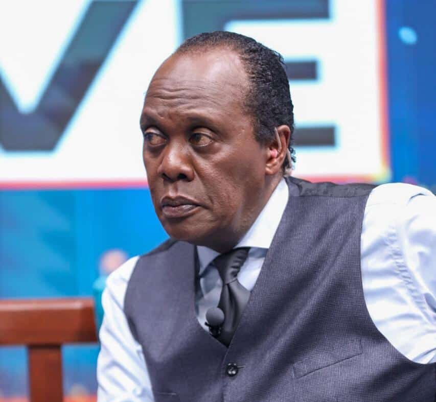 Veteran TV Journalist Jeff Koinange. PHOTO/CitizenTV