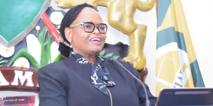 Kenya's Martha Koome at a past event. PHOTO/Judiciary.