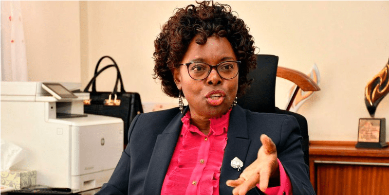Controller of Budget Margaret Nyakang’o.
