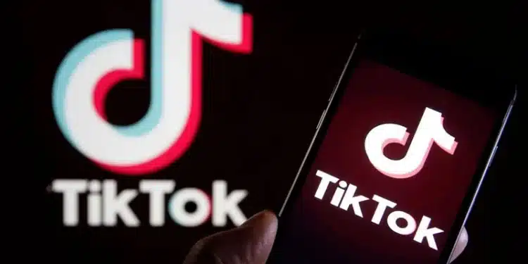 An image of the logo of TikTok. Photo/ Chesnot