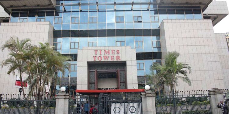 KRA Headquarters at Times Tower. PHOTO/ NMG