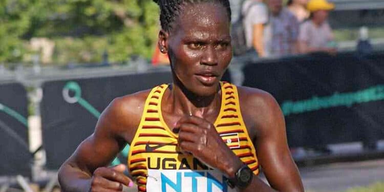 Ugandan athlete Rebecca Cheptegei