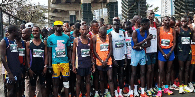Participants at the Nairobi City Marathon. Photo/ Kenya Sports Expressway